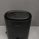 BREEZOME 5L Humidifiers for Bedroom, Ultrasonic Cool Mist Top Fill Humidifier & Essential Oil Diffuser, 360°Nozzle, Auto Shutoff, 50H Runtime, Quiet Humidifiers for Large Room, Baby Nursery, Plants, Black