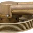 5.7 Crank Mounted Sea Water Pump for Volvo Penta Engines 4.3 5.0 5.7 Replaces 21214599 3862482 3812693 with Serpentine Belt Pulley