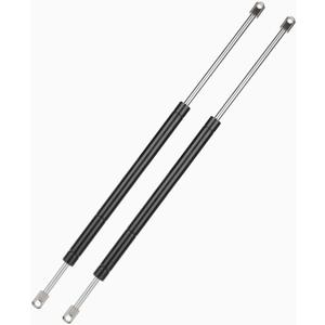 2 pcs 24 Inch 150lb/667N Gas Strut Spring Shock for Heavy-Duty Floor Hatch Truck Tonneau Cover Truck Camper RV Bed Murphy Bed