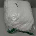 Bedsure Duvet Cover Full Size - Soft Double Brushed Bedding Set for Kids & Adults, Zipper Closure, 3 Pieces, Includes 1 Duvet Cover (80"x90") & 2 Pillow Shams, NO Comforter, White