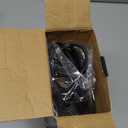 Round Hair Blow Dryer Brush - 1.2 Inch Ceramic Barrel Hair Dryer Brush for Short/Middle Hair, One Step Drying, Volumizing, Straightening and Styling, Negative Ionic Dryer Brush (Black-Golden, 1.2)