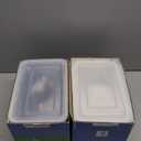 50 Pack (100-Piece) 38 oz Meal Prep Containers Reusable with Lids, Sturdy Leakproof & Food Safe, Microwave, Freezer, Dishwasher Safe Prep Containers, To Go Take Out Plastic Food Storage