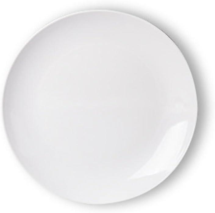 Melamine Dish Plates,Reusable Small Desserts Dishes for Outdoor and Indoor,Dishwashe Safe,Set of 2 (7 Inches)