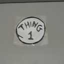 Thing 1 Iron Press Patch