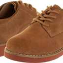 French Toast Kids Dress Shoes Oxford School Uniform - Lace up Loafer Saddle Shoe for Girls and Boys - Dirty Buck (Size 6 Big Kid)