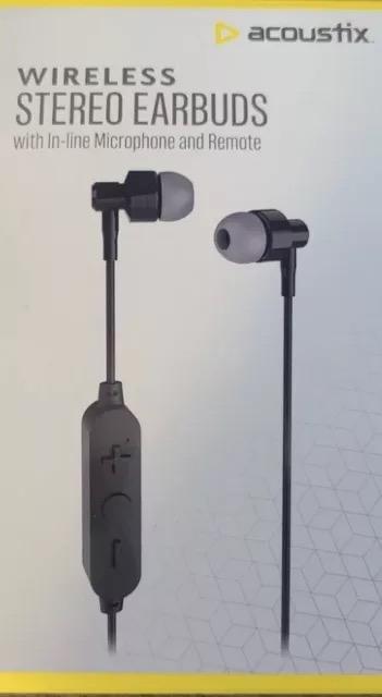 Acoustix Stereo Earbuds + iLive Clear Open Earbuds