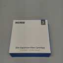 NICREW Slim Aquarium Filter Cartridges (6 pcs) with Intake Sponges (2 pcs)