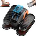 Under Desk Elliptical Machine,Leg Exerciser Electric as Seen on TV for Seniors, 24 Modes Romote Control Home Workout Exercise Equipment