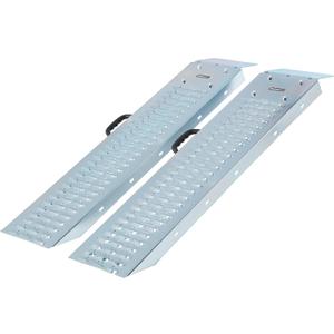 Loading Ramps - Steel Ramp Set for ATVs, Motorcycles, Mowers, Carts & More - Use with Pickup Trucks & Trailers - 1200lb Combined Capacity by Stalwart