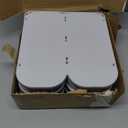 6-Tier Shoe Slots Organizer, Adjustable Vertical Narrow Stackable Shoes Rack for Closet, Free Standing Plastic Shelf Storage Stacker Saving Small Spaces and Entryway,Corner,Doorway,Grey