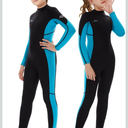 Hevto Kids Wetsuit for Boys Girls Toddler Youth 3/2mm Neoprene Full Wet Suits in Cold Water for Swimming Surfing Diving 12, K1-3mm-Back Zip-Blue