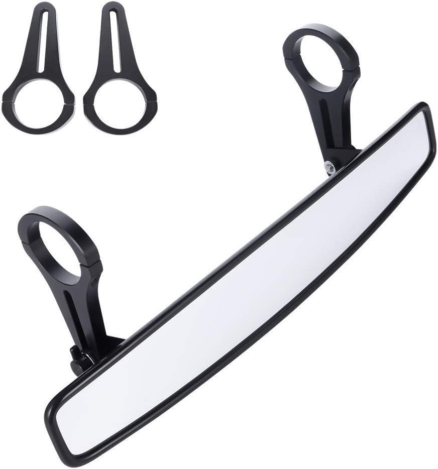 15" Wide Rear View Race Mirror Convex Mirror with 1.75" Clamp for UTV Compatible with Polaris RZR800 1000 XP900 1000 S