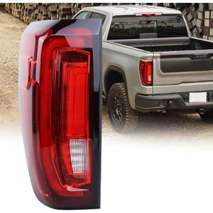 LED Type Tail Light LH Rear Lamp Fit for 2019 2020 2021 2022 2023 2024 GMC Sierra 1500 2500HD 3500HD Limited With Bulbs Left Driver Side Rear Lights GM2800310 86820473 84968740 LED Type Tail Light LH Rear Lamp Fit for 2019 2020 2021 2022 2023 2024 GMC Sierra 1500 2500HD 3500HD Limited With Bulbs Left Driver Side Rear Lights GM2800310 86820473 84968740