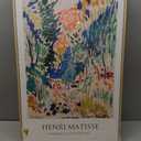 Framed Matisse Wall Art, 3 Piece Large Canvas Abstract Art Prints for Living Room, Henri Matisse Famous Landscape Painting Picture - Total Size 30x60, 20"W x 30" H x 3Pcs