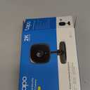 Tapo 2K Indoor Wired Security Camera - Works as a Baby Monitor & Pet Camera, Person/Motion/Baby Cry Detection, 2-Way Audio, Siren, Subscription-Free Local Storage or Optional Cloud, Black, C111