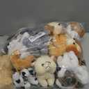 Aoriher 18 Pcs Mini Plush Dogs Bulk Puppy Stuffed Animals Small Stuffed Cute Assorted Soft Plush Toys Doll for Puppy Birthday Party Favors(Novelty Dog)