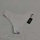 ZAFUL Women's High Cut Bikini Bottom Waist Solid Swimsuit Briefs Cheeky Bathing Suit Leg Swim Bottoms, L