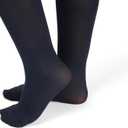 Winterlace Womens Trouser Socks, Opaque Stretchy Nylon Knee High, Many Colors, 6 Pairs, 9-11