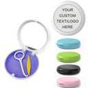 Aligner and Retainer Case, 50PCS Custom Personalized Logo Orthodontic Aligner Retainer Case Customized Mouthguard Protective Box with Any Image Logos and Text for Gift Business Logo