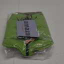 Gooby Padded Vest Dog Jacket - Solid Green, Large - Warm Zip Up Vest Fleece Jacket with Dual D Ring Leash - Water Resistant Sweater - Clothes L