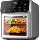 Compact Air Fryer Oven with Digital Display
10QT Small Toaster Oven Air Fryer Comb,10-in-1Multifunctional Digital Mini Oven, Bake ,Roast, Reheat, Windowed Door