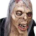 Scary Zombie Mask Halloween Realistic Old Man Masks Horror Skull Head Creepy Devil Cosplay Costume Decoration