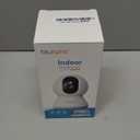 Security Camera 2K, blurams Baby Monitor Dog Camera 360-degree for Home Security w/Smart Motion Tracking, Phone App, IR Night Vision, Siren, Works with Alexa & Google Assistant & IFTTT, 2-Way Audio