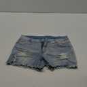 Women's Ripped Denim Shorts Mid Rise Summer Hot Raw Hem Casual Jean Shorts, Size XXL