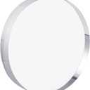CiaoHER 1in Thickness 6in Diameter Acrylic Disc Display Block Clear Polished Round Pedestal Stand Riser 6" x 6" x 1", 1 Pack