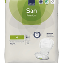 Abena San Premium Incontinence Pads, Moderate Absorbency, (Sizes 4 to 7), Size 4, 270 Count