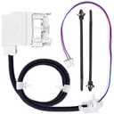 WH08X32657 Washer lid Lock and Harness for GE, Replace WH08X31222 4963152 AP7033485 PD00070146 PS16619254, for Model GTW335ASN2WW GTW465ASN2WW GTW465ASN9WW HTW240ASK6WS GTW220ACK7WW GTW465ASN3WW