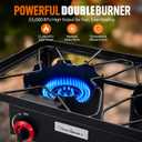 Vivicreate Low Pressure Propane Gas Outdoor Camping BBQ Grill Stove Burner Estufas de Gas para Cocinar Afuera Es gas propano Regulator automatic ignition