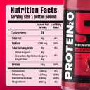 Protein2o Hydration Drink - 2-in-1 Liquid Clear Whey Protein Isolate and Electrolyte Drink - 15g Protein, Vitamins B5, B6 - Post-Workout Recovery - 16.9 Fl Oz - 12 Count Wild Cherry (EXP 05/24/27)