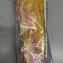 uxcell Weed Eater Blades, 100Pcs - Plastic Replacement Flexible Line Blades, Durability Thickened Trimmer Head Blade for Trimmer Edger (Yellow & Red)