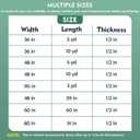 Upholstery Quilting Batting, 1/2 Inch Thick Dacron Polyester Cushion Wrap for Foam Padding, DIY Projects, Crafts, Furniture Stuffing
