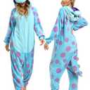 LABULA Slim Fit Unisex Adult Onesie Animal Pajamas Halloween Cosplay Sleepwear Purple : Clothing, Shoes & Jewelry