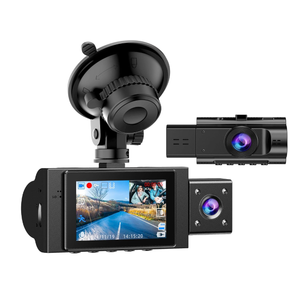 Dual Dash Cam Front and Inside FHD 1080P Dash Camera for Cars Dashcams for Cars with Infrared Night Vision, Car Camera Driving Recorder 24H Park Monitor Motion Detection GSensor for Taxi Uber