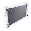 3 Row Aluminum Radiator for 1999-2014 Chevy Silverado Suburban Tahoe GMC Yukon 1500 2500 2003-2009 Hum mer H2 6.0 V8 denali Radiator(Overall size: 41" x 18.5)