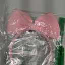 Hair Band Bow Headbands Headdress Perfect Hair Accessories For Halloween Cosplay Costume Accessories (1 Count (Pack of 1), Pink)