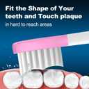 Kids Replacement Toothbrush Heads 10 Pack for Philips Sonicare Electric Toothbrush Soft Brush Head for Child 7+ for Boy Girl,5pink+5blue