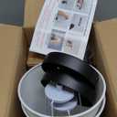 Battery Operated Wall Sconces Set of Two, Rechargeable Wireless Wall Lights with RGB Dimmable Magnetic Bulb and Remote,15 Colors Options Wireless Wall Lamps for Bedroom Living Room Hallway -black