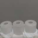 GoldSwift 3 Pack White Linen Glass Lamp Shade Replacement Globe & Covers for Light Fixtures, 6-1/16" Tall, 1-5/8 inch Fitter, Cylinder Glass Shade