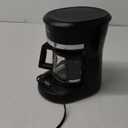 Mr. Coffee 5-Cup Programmable Coffee Maker Black: Drip Coffee Machine, Electric, Dishwasher-Safe, Paper Filter, 25 oz Capacity