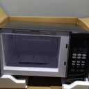 Emerson MW9255B Countertop Microwave Oven, 6 Pre-Programmed Settings, Removable Glass Turntable and Child Safety Lock, 0.9 Cu ft, 900W, Black