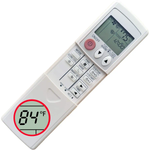 Replacement Mitsubishi Electric Mr Slim Air Conditioner Remote Control MSZ-GE06NA MSZ-GE09NA MSZ-GE12NA MSZ-GE15NA MSZ-GE18NA MSZ-GE06NA-8 MSZ-GE09NA-8 MSZ-GE12NA-8 MSZ-GE15NA-8 MSZ-GE18NA-8
