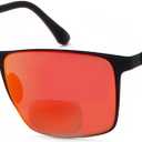 Bifocal Reading Sunglasses H252&H253BS (Black/Orange)