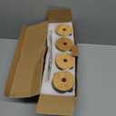 Drinking Glasses with Bamboo Lids and Glass Straw 4pcs Set - 16oz Glass Cups, Iced Coffee Glasses, Cute iced Tea Glasses, Beer Glasses, Ideal for Coffee Bar Accessories, Aesthetic Gift - 2 Brushes