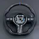 Carbon Fiber Sport Steering Wheel Without Bag for BMW F01 F06 F10 F11 F20 F21 F22 F30 F31 F32 F34 F36 F80 F82 F15 F48 (F10 F11 F06 F01)