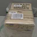 Yeaqee 50 Pack Metallic Gift Bags with Handle and Tissue Paper Gold Foil Thank You Bag for Graduation Wedding Groomsmen Bridal Baby Shower Gifts Holiday Party Favors 9x7x3.15'' (Kraft)