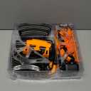 Slot Car Race Track Sets for Boys,Race Car Track with 4 High-Speed Slot Cars,Battery or Electric Car Track,Dual Racing Game Lap Counter Track Sets,Toys Gifts for Boys Girls Ages 4 5 6 7 8-12